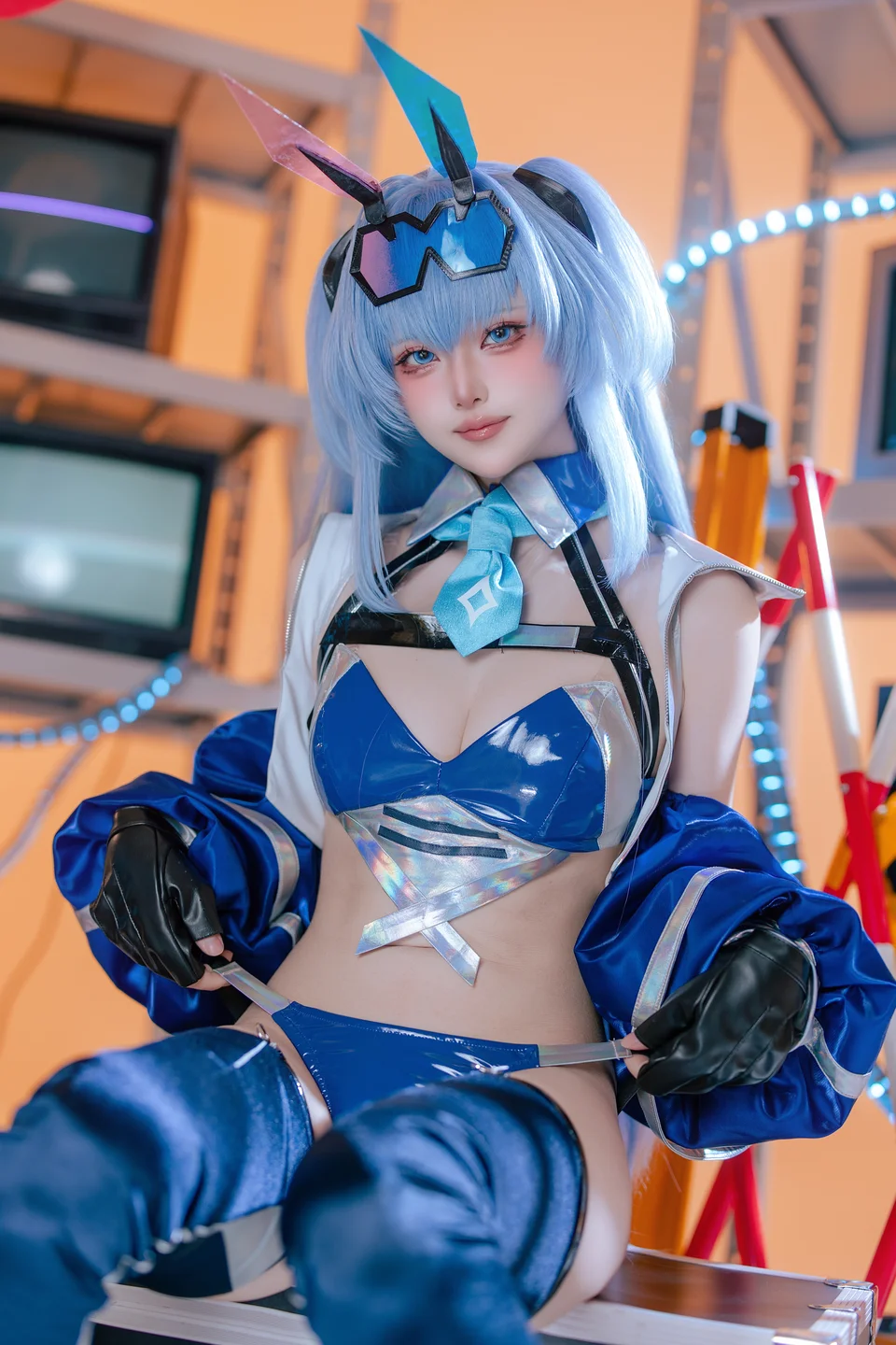 屿鱼 - No.082 碧蓝航线 花园赛车服 [82P-792MB] tg@simisebaisi 【丝足阁】033.webp